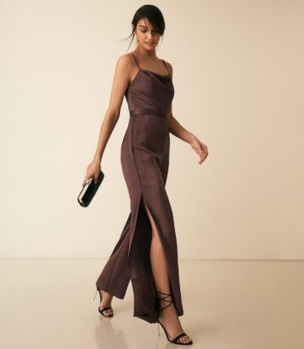 REISS Cowl Neck Jumpsuit, 8